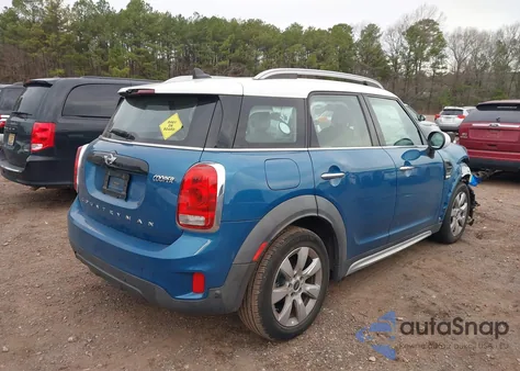 2018 Mini Countryman Cooper z USA, uszkodzony, nr VIN WMZYS7C37J3E08476